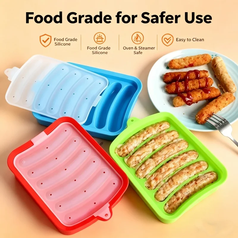 Food Grade Silicone Sausage Mo - đánh giá và giá Hot Dog Press