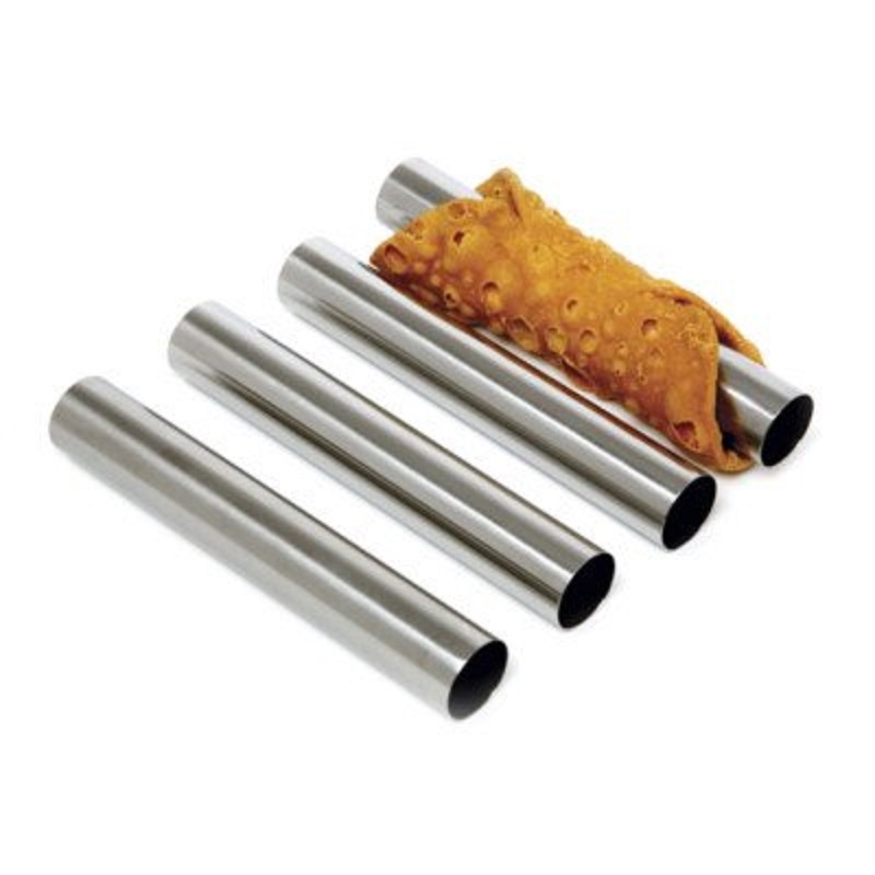 Alluminum Bánh Cannoli Dạng 4  - đánh giá và giá Danish Pancake Pan