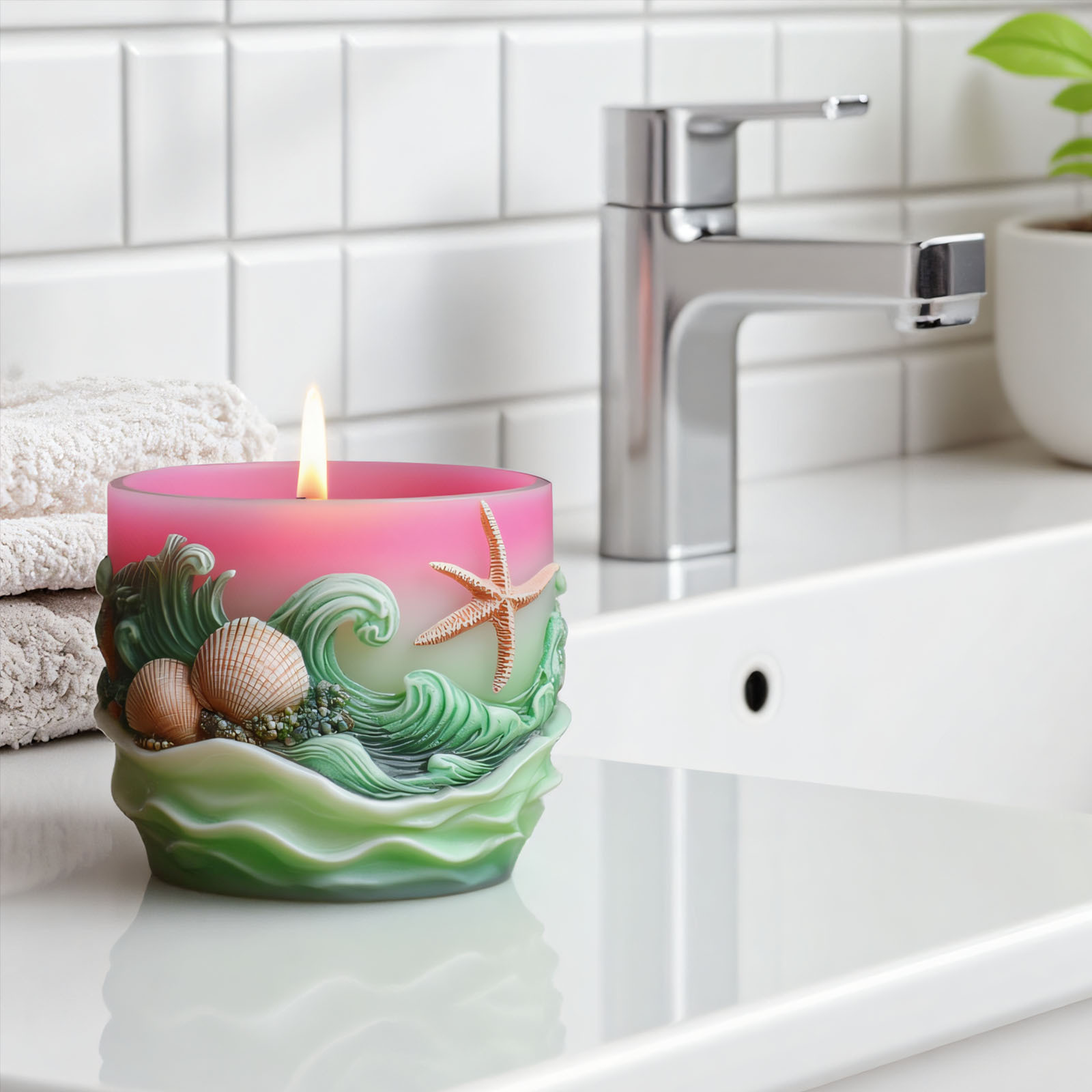 Marine Life Relief Succulent P - đánh giá và giá Potsticker Mold